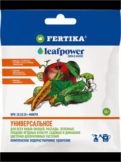 Leaf Power универсальное 50г комплексное водорастворимое 1478975 - фото 11498