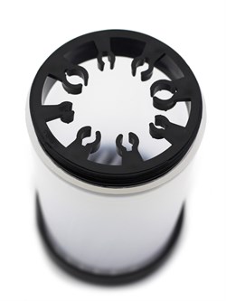 MW-Z002 Стакан для очистки кистей, черный MANWAH MW-Z002 - фото 11914