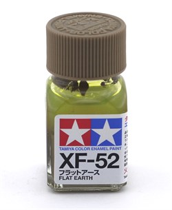 80352 Краска эмалевая матовая XF-52 Flat Earth земляная 10 мл Tamiya 80352tam - фото 8616
