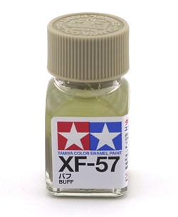 80357 Краска эмалевая матовая XF-57 Buff св.-желто-корич. 10 мл Tamiya 80357tam - фото 8622