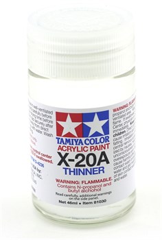 81030 Растворитель для акрила X-20A 46 мл Tamiya 81030tam - фото 8737