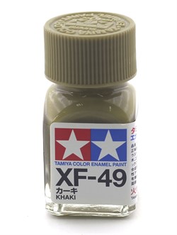 80349 Краска эмалевая матовая XF-49 Khaki хаки 10 мл Tamiya 80349tam - фото 9583