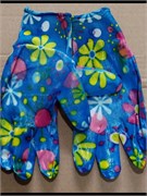 5 пар, Перчатки нейлоновые обливные с полиурет. покрытием 1264178