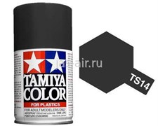 85014 Краска-спрей TS-14 Black черная глянцевая 100 мл