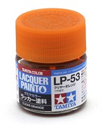 82153 Лак прозрачный  LP-53 Clear Orange оранжевый 10 мл Tamiya