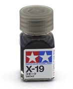 80019 Краска эмалевая глянцевая X-19 Smoke дымчатая 10 мл Tamiya