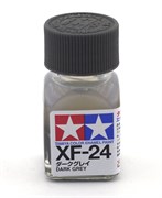80324 Краска эмалевая матовая XF-24 Dark Gray темно-серая 10 мл Tamiya 80324tam