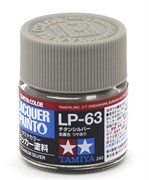 82163 Краска LP-63 Titanium Silver титан серебро 10 мл Tamiya