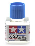 80030 Растворитель для эмали X-20 Enamel Thinner 40 мл Tamiya