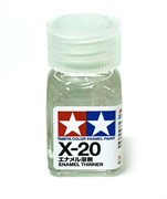 80020 Растворитель для эмали X-20 Enamel Thinner 10 мл Tamiya