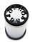 MW-Z002 Стакан для очистки кистей, черный MANWAH MW-Z002 - фото 11914