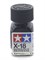 80018 Краска эмалевая глянцевая X-18 Semi Gloss Black полуматовая черная 10 мл Tamiya 80018tam - фото 9574